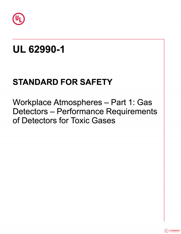 UL 62990-1 PDF UL 62990-1 PDF